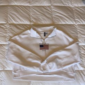 Cropped quarter zip!